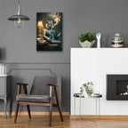 Mr. Tiger by Rey Klimt - 16x24 acrylic wall art in a room