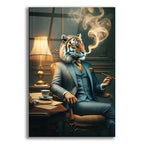 Mr. Tiger by Rey Klimt acrylic glass wall art