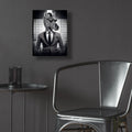 Mr. Zebra by Rey Klimt - 12x16 acrylic wall art in a room