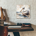 Pelican by Rey Klimt - 12x12 acrylic wall art in a room