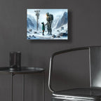 Plug In by Rey Klimt - 16x12 acrylic wall art in a room