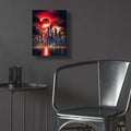 Red Moon by Rey Klimt - 12x16 acrylic wall art in a room