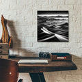 Sand Dunes B&w 5 by Rey Klimt - 12x12 acrylic wall art in a room