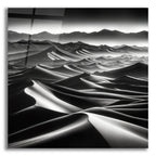 Sand Dunes B&w 5 by Rey Klimt acrylic glass wall art