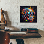 Skull In Sunglases by Rey Klimt - 12x12 acrylic wall art in a room