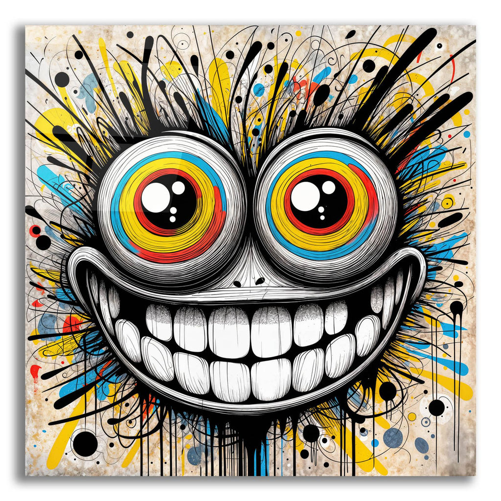 Smile by Rey Klimt acrylic glass wall art