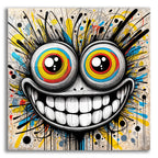 Smile by Rey Klimt acrylic glass wall art