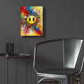 Smiley Face by Rey Klimt - 12x16 acrylic wall art in a room