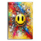 Smiley Face by Rey Klimt acrylic glass wall art