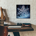 Snowflake 3 by Rey Klimt - 12x12 acrylic wall art in a room