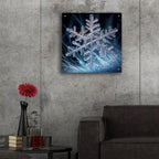 Snowflake 3 by Rey Klimt - 24x24 acrylic wall art in a room