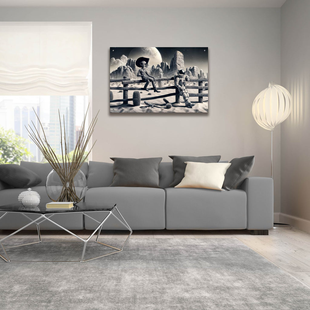 Space Break by Rey Klimt - 36x24 acrylic wall art in a room