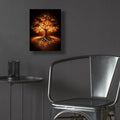 Tree Glow 2 by Rey Klimt - 12x16 acrylic wall art in a room
