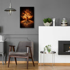 Tree Glow 2 by Rey Klimt - 16x24 acrylic wall art in a room