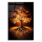 Tree Glow 2 by Rey Klimt acrylic glass wall art