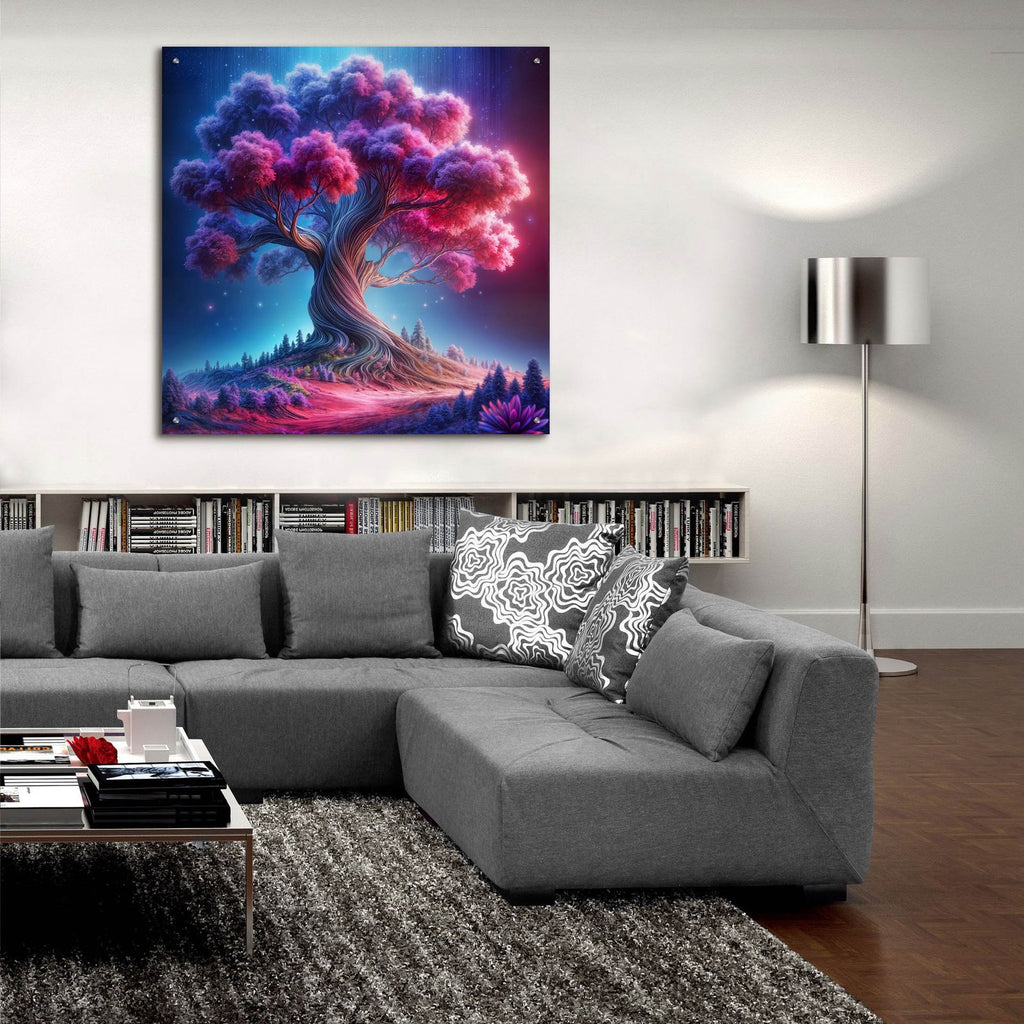 Tree Of Life 2 by Rey Klimt - 36x36 acrylic wall art in a room