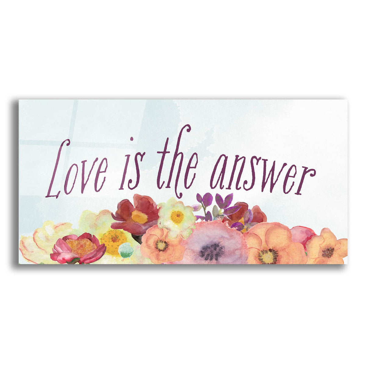 Faith Hope Love Collection D by Alicia Longley acrylic glass wall art