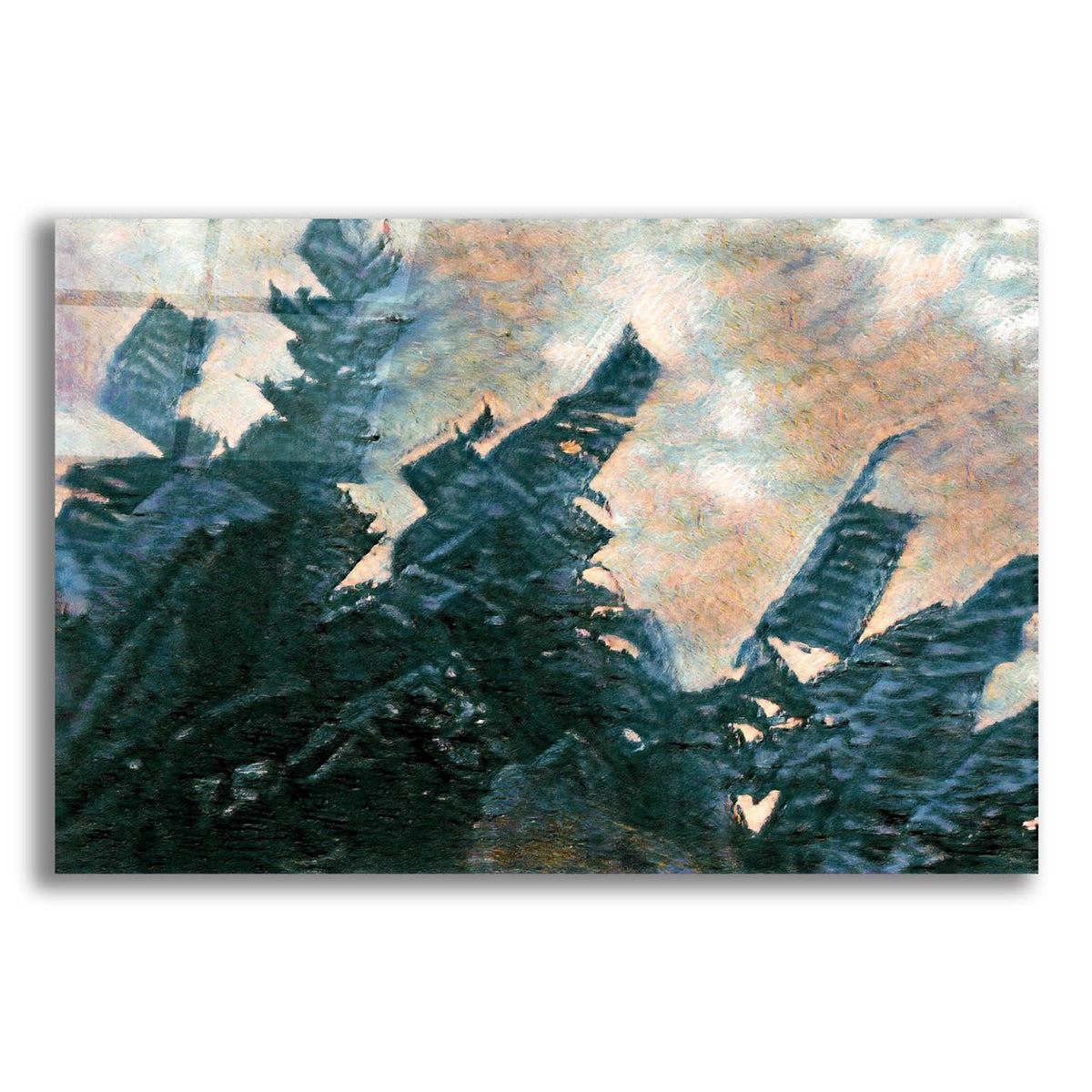 Cabana View Monet 2 by Alicia Longley acrylic glass wall art