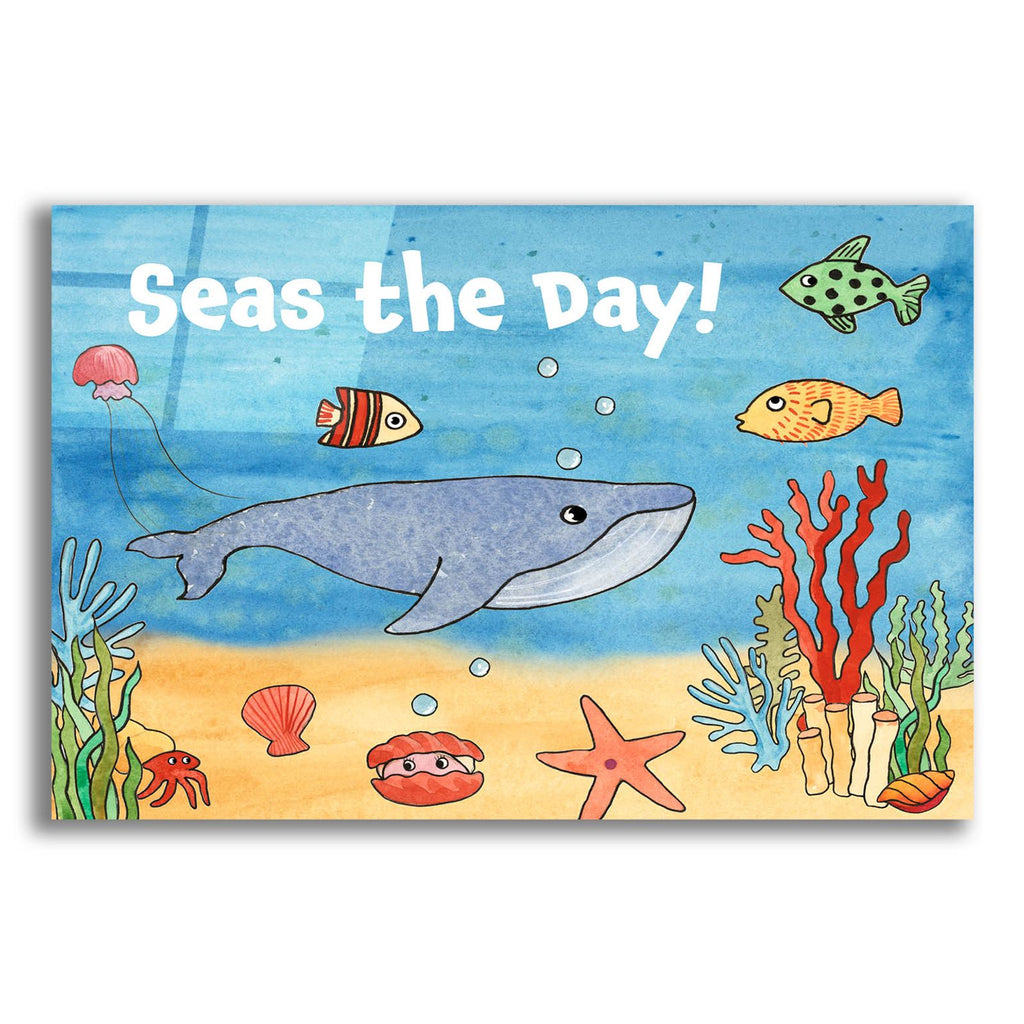 Cute Sea Creatures 2 by Alicia Longley acrylic glass wall art