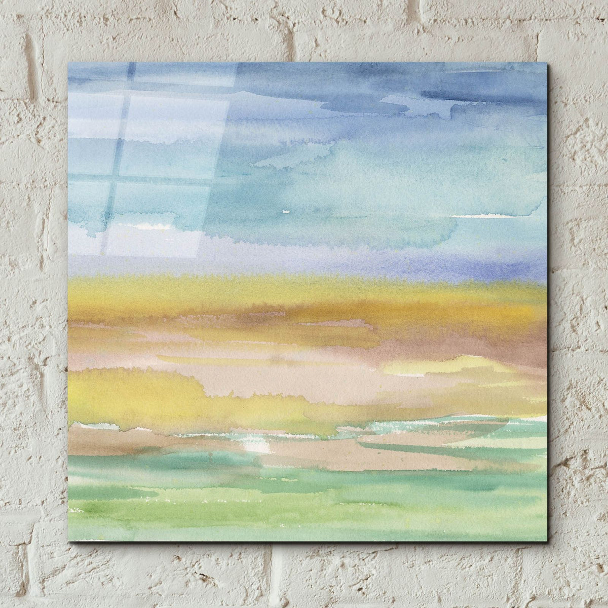 Morning Earth 2 by Alicia Longley - 12x12 acrylic wall art in a room
