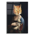 Animal Human Portraits 2 by Alicia Longley acrylic glass wall art