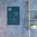 Graphic Alliums 1 by Alicia Longley - 16x24 acrylic wall art in a room