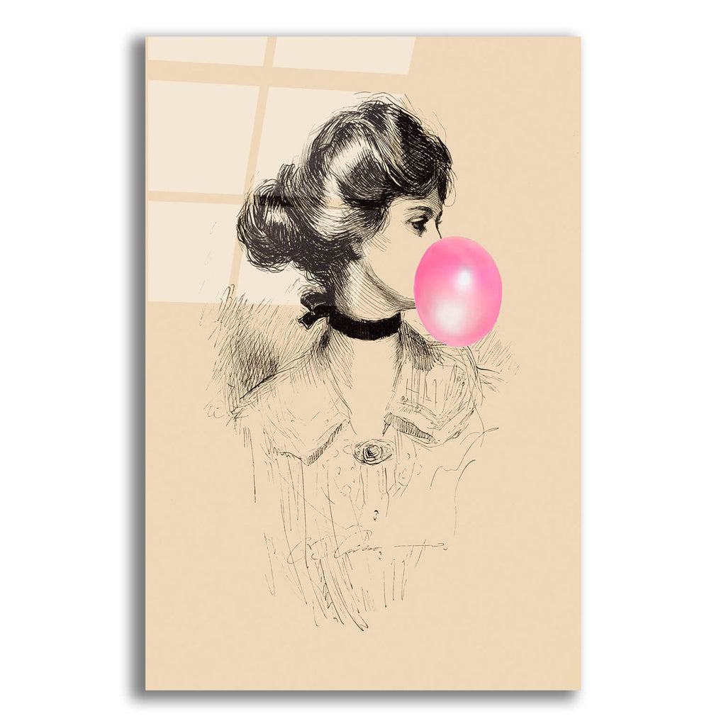 Victorian Ladies Misbehaving 1 by Alicia Longley acrylic glass wall art