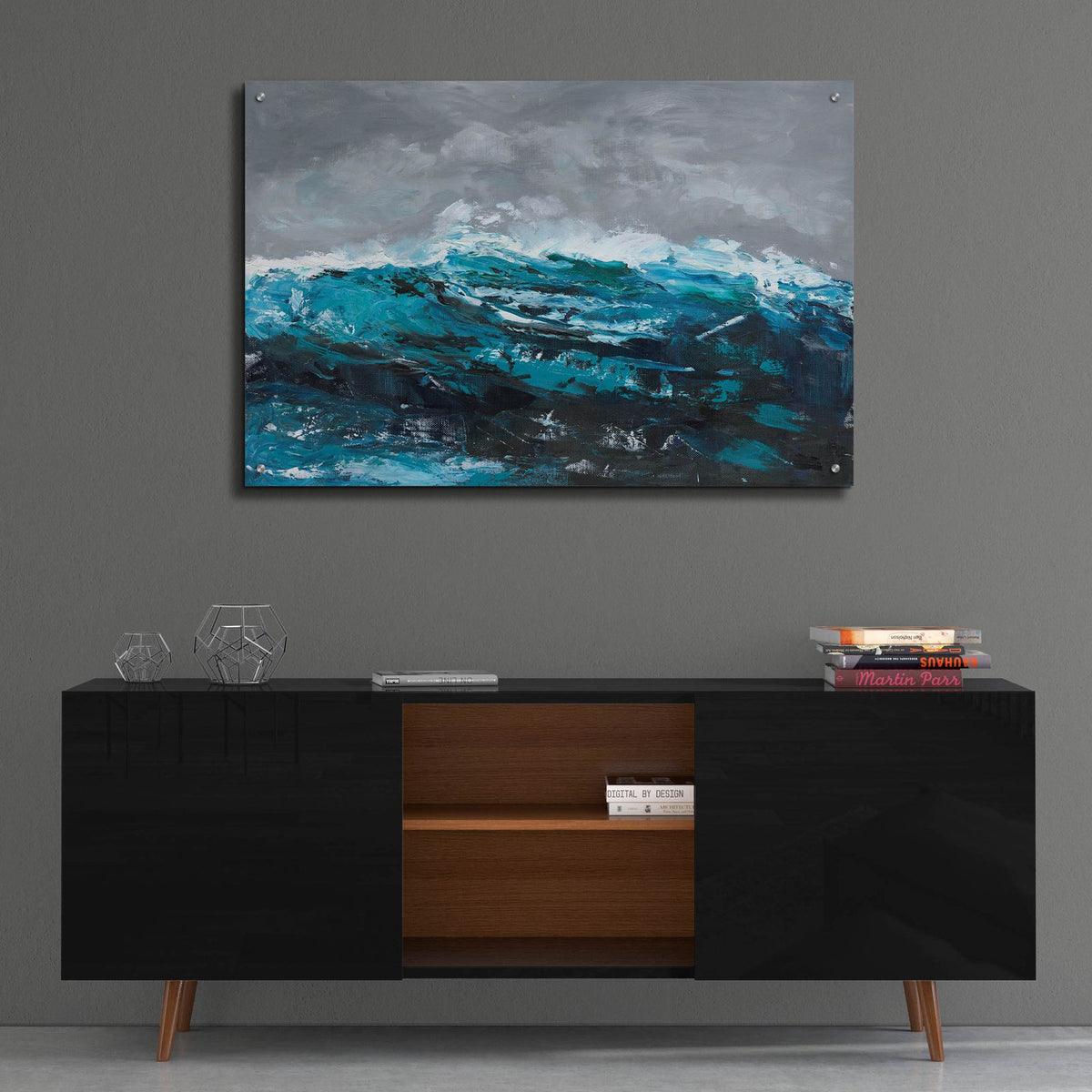 Indian Ocean 1 by Alicia Longley - 36x24 acrylic wall art in a room