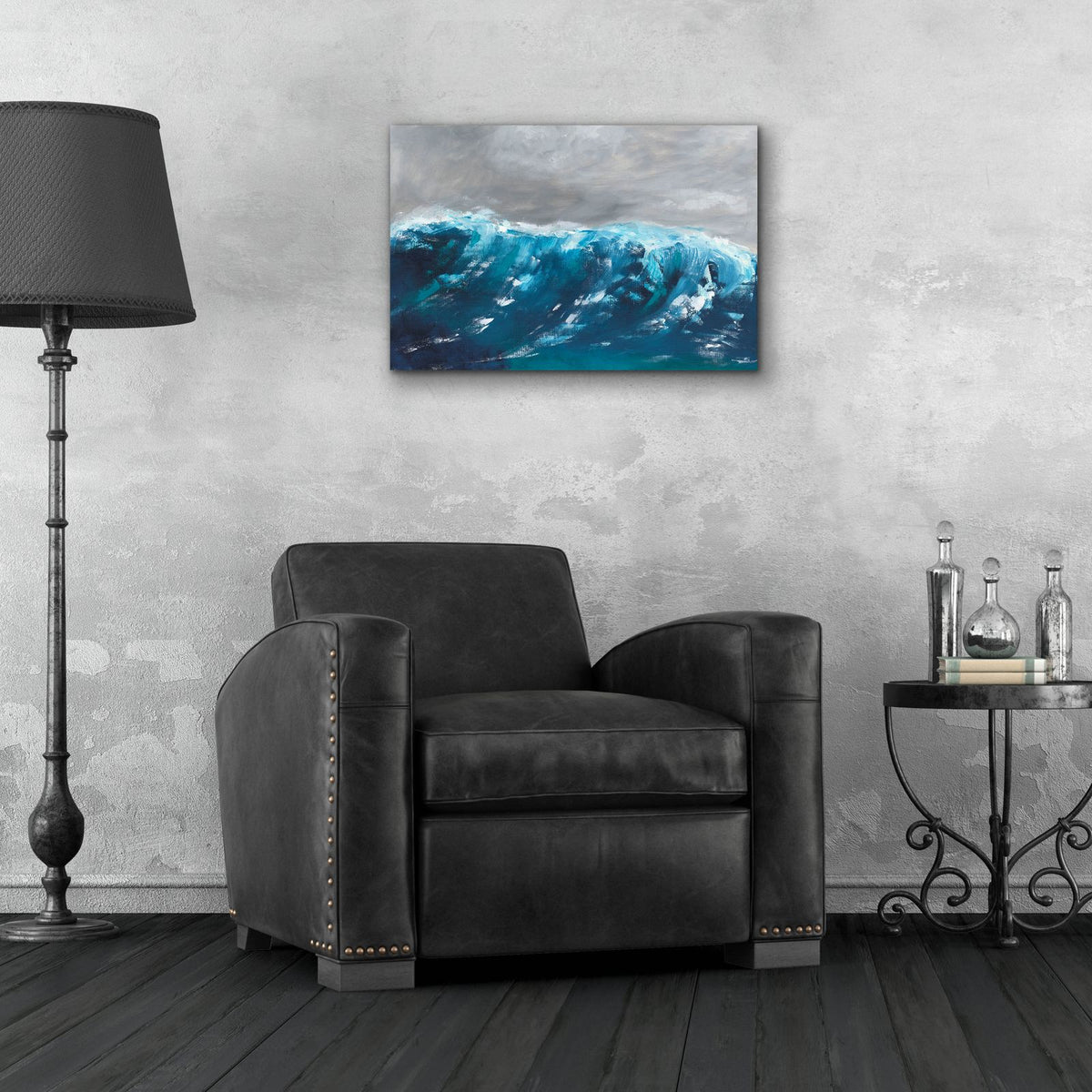 Indian Ocean 2 by Alicia Longley - 24x16 acrylic wall art in a room