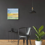 Morning Earth 1 by Alicia Longley - 24x24 acrylic wall art in a room