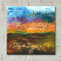 Fable 2 by Alicia Longley - 12x12 acrylic wall art in a room