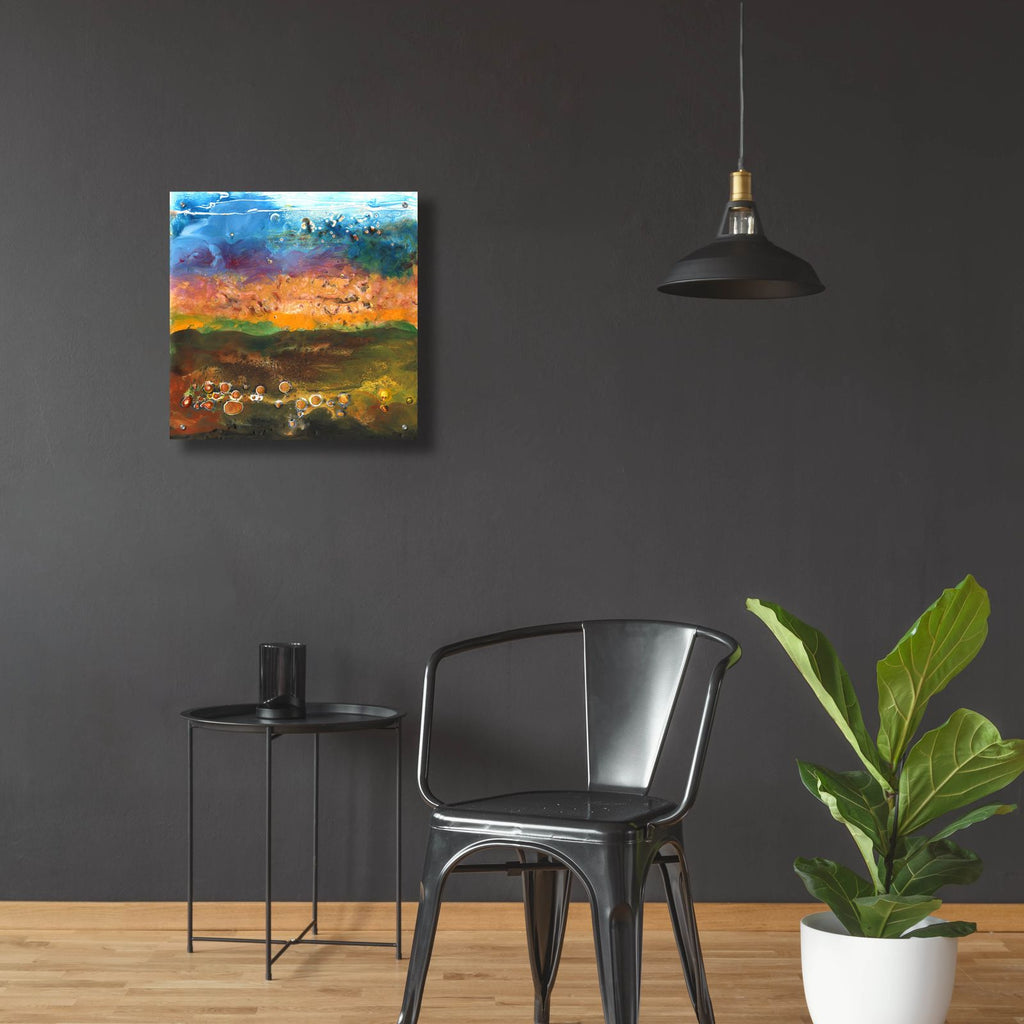 Fable 2 by Alicia Longley - 24x24 acrylic wall art in a room
