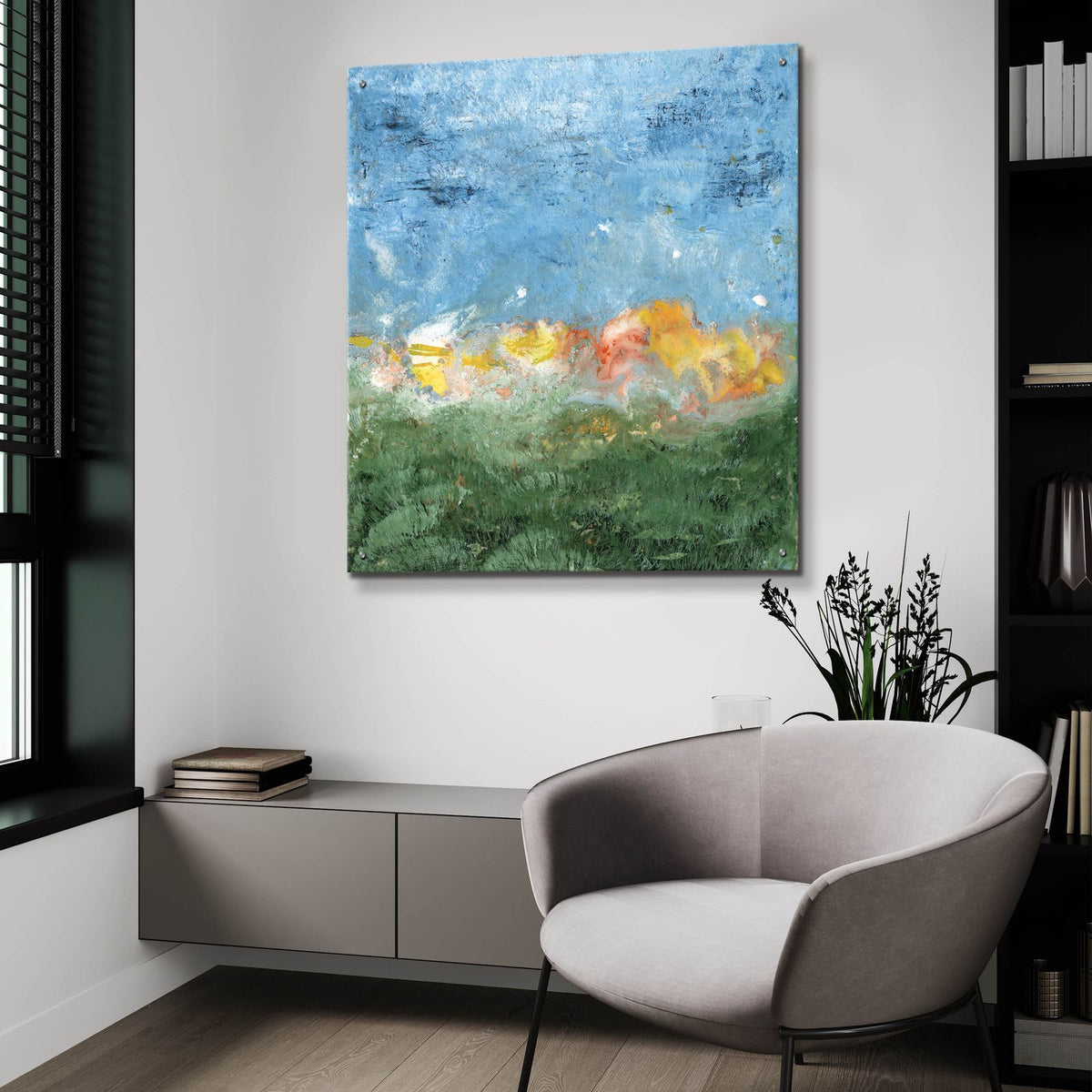 Isle Of Skye 1 by Alicia Longley - 36x36 acrylic wall art in a room