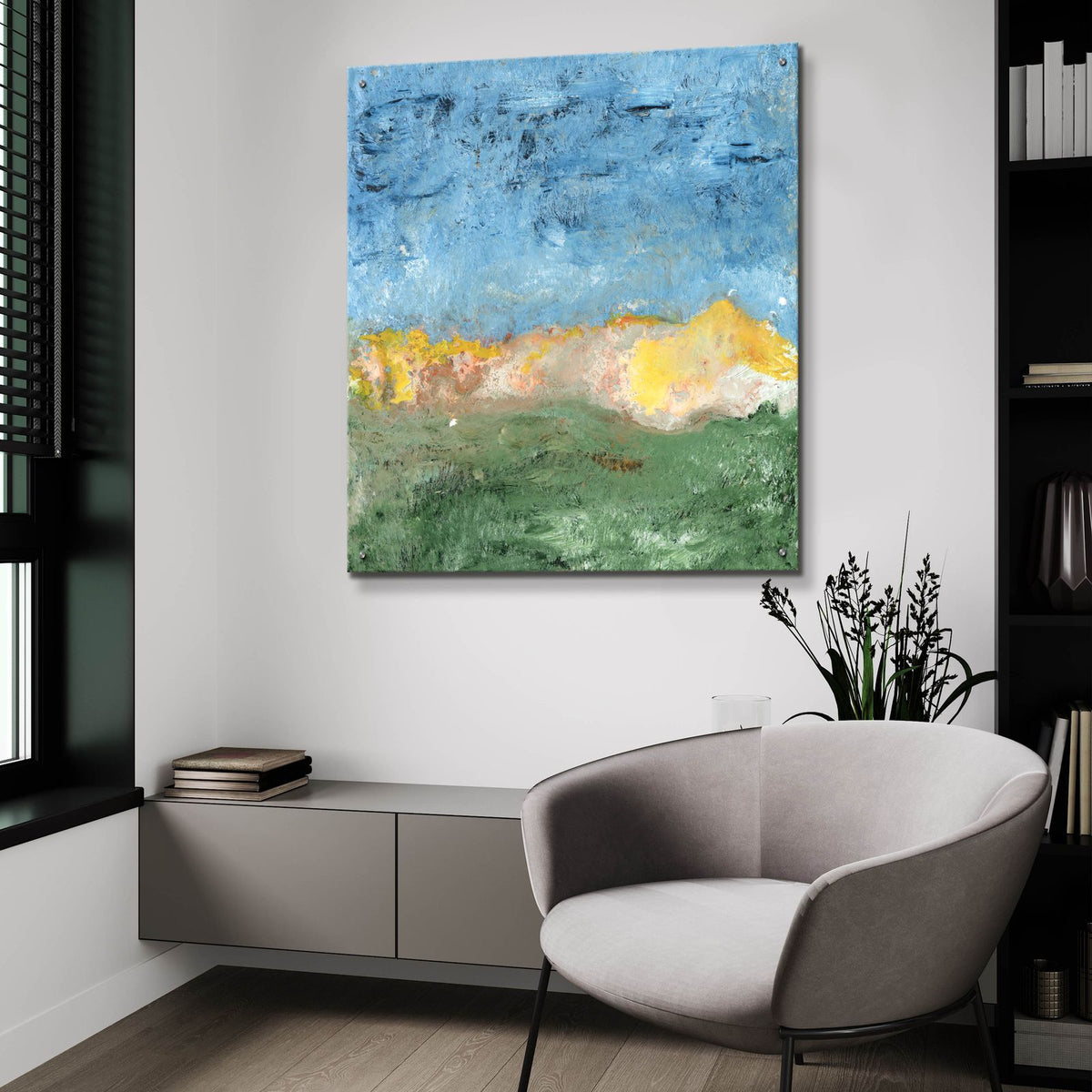 Isle Of Skye 2 by Alicia Longley - 36x36 acrylic wall art in a room