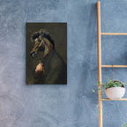 Horse & Cattle Humans 2 by Alicia Longley - 16x24 acrylic wall art in a room