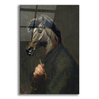 Horse & Cattle Humans 2 by Alicia Longley acrylic glass wall art