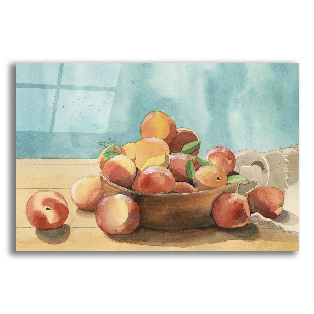 Summer Harvest Bowl 1 by Alicia Longley acrylic glass wall art