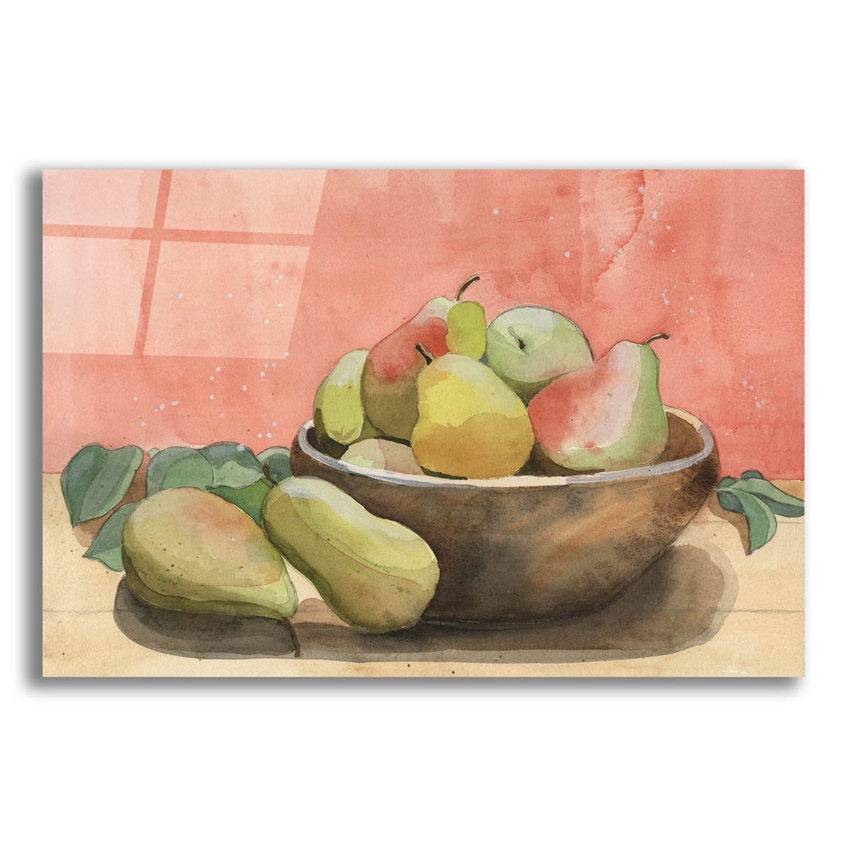 Summer Harvest Bowl 2 by Alicia Longley acrylic glass wall art
