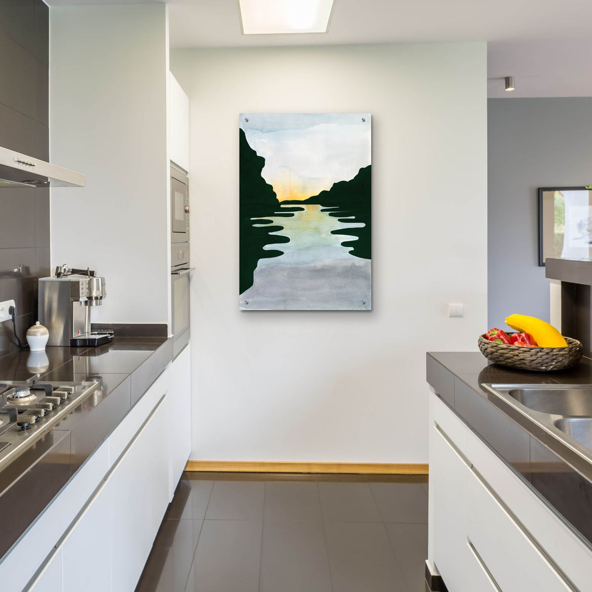Elizabeth's River 1 by Alicia Longley - 24x36 acrylic wall art in a room