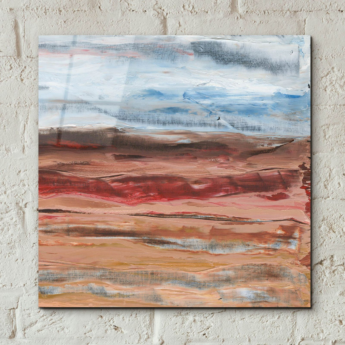 Mars 2 by Alicia Longley - 12x12 acrylic wall art in a room