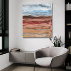 Mars 2 by Alicia Longley - 36x36 acrylic wall art in a room