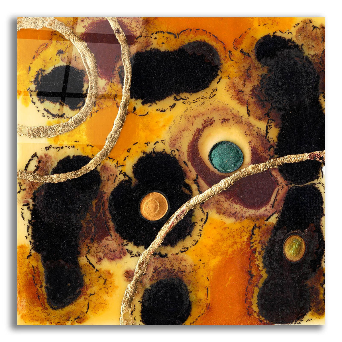 Meteor Shower 1 by Alicia Ludwig acrylic glass wall art