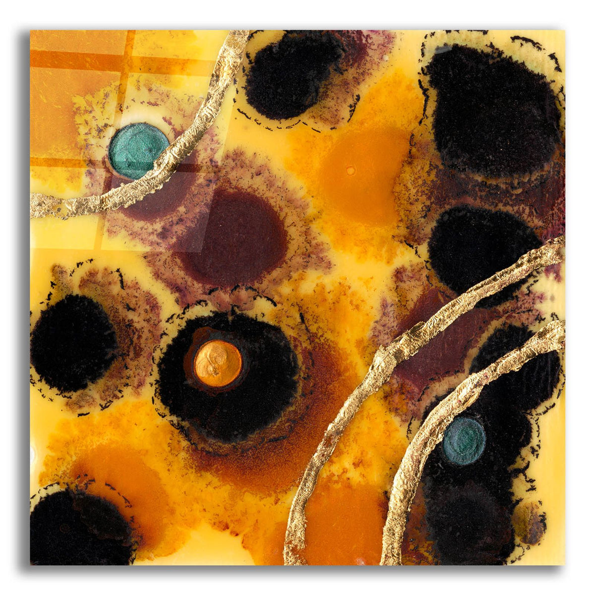 Meteor Shower 2 by Alicia Ludwig acrylic glass wall art