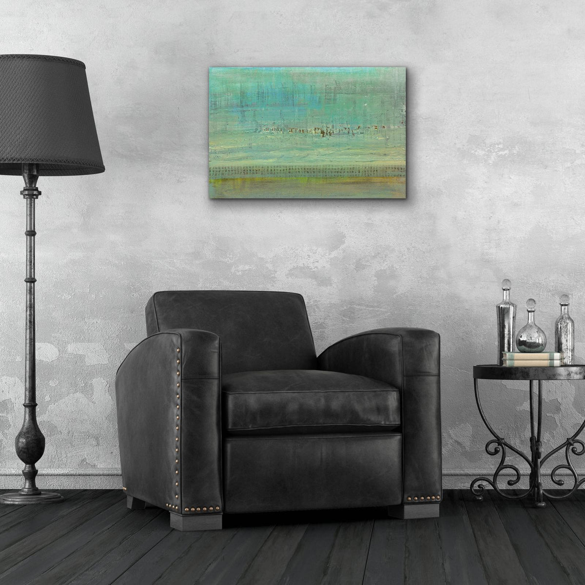 Sandbar 1 by Alicia Ludwig - 24x16 acrylic wall art in a room
