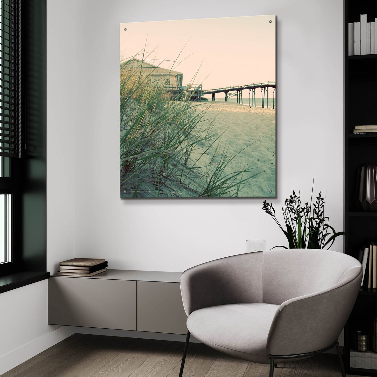 Summer Of 76 3 by Alicia Ludwig - 36x36 acrylic wall art in a room