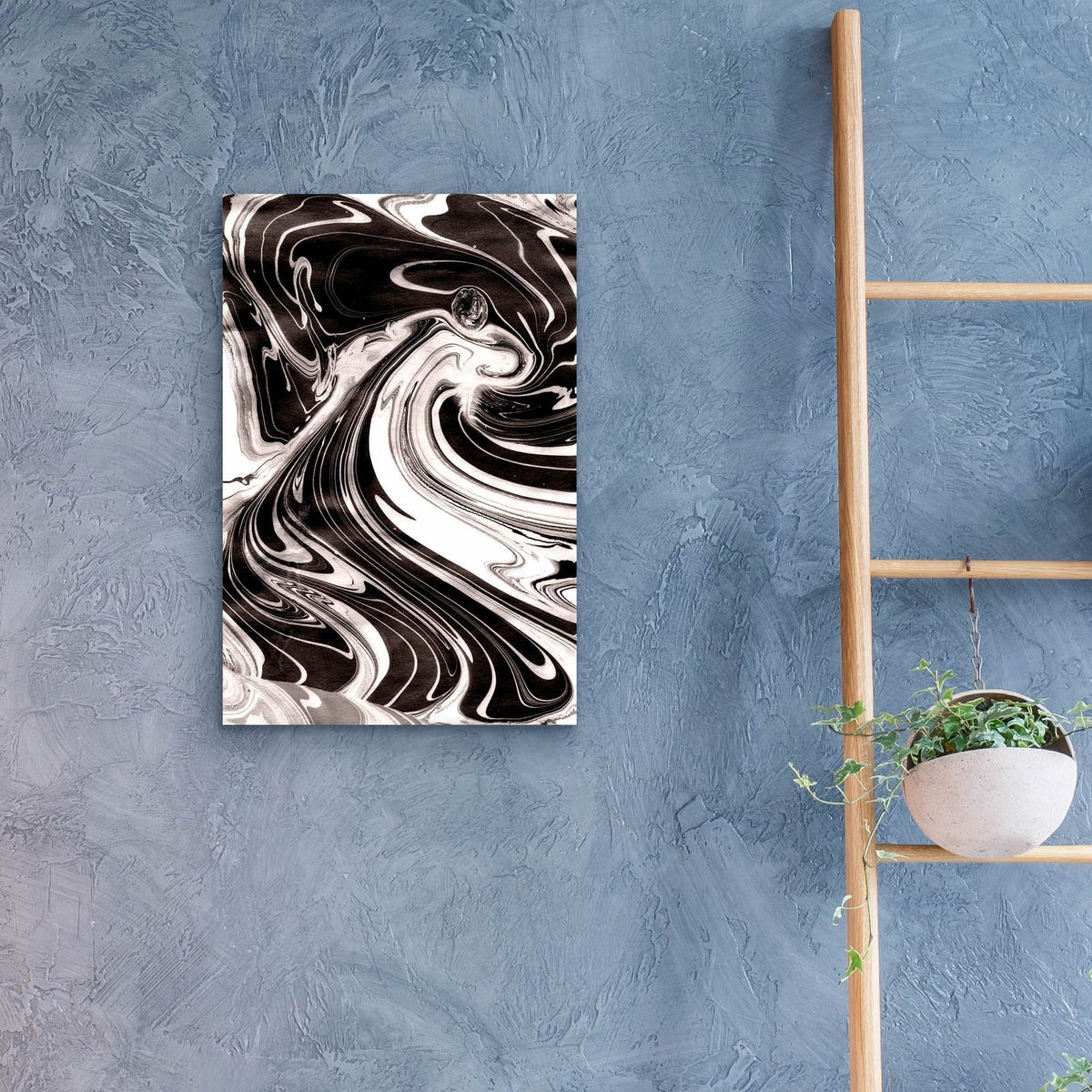 Yinyang 3 by Alicia Ludwig - 16x24 acrylic wall art in a room