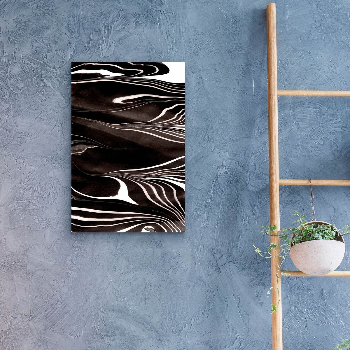 Yinyang 4 by Alicia Ludwig - 16x24 acrylic wall art in a room