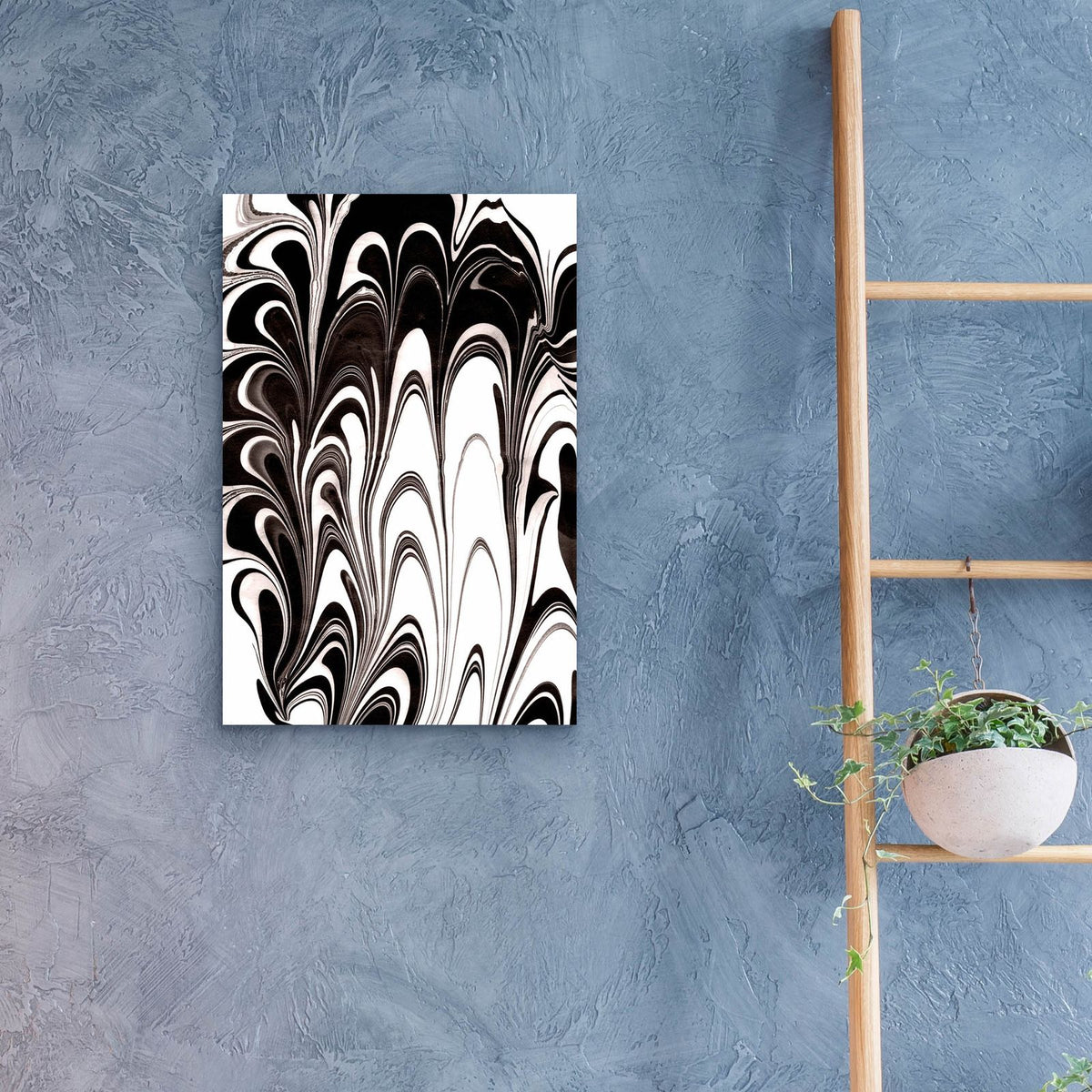 Yinyang 6 by Alicia Ludwig - 16x24 acrylic wall art in a room