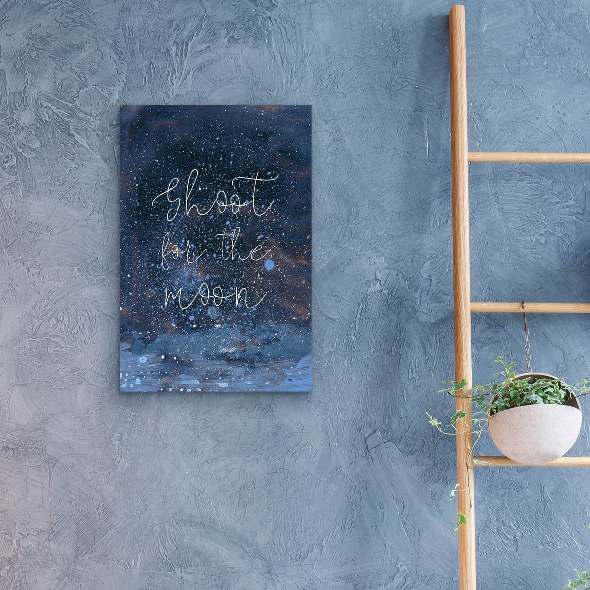 Night Magic 2 by Alicia Ludwig - 16x24 acrylic wall art in a room