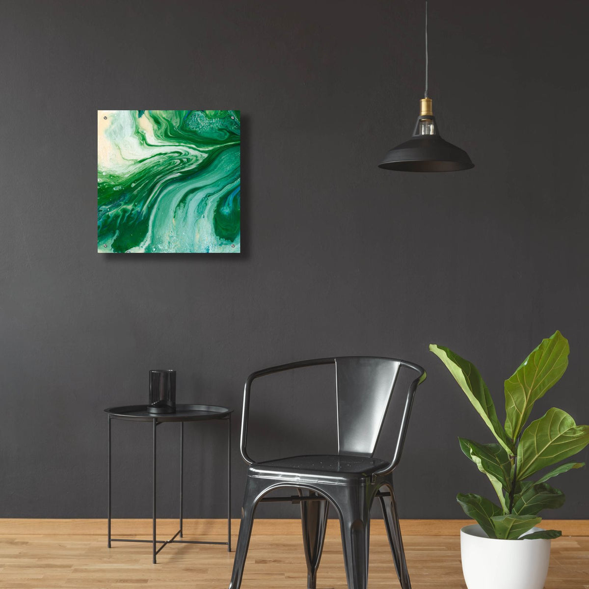Amazonian 1 by Alicia Ludwig - 24x24 acrylic wall art in a room